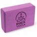 Блок для йоги 23x15x7см Inex EVA Yoga Block 3" YGBK3-PL сливовый 75_75