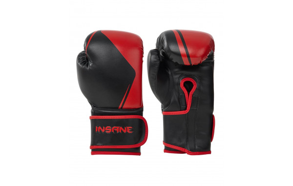 Перчатки боксерские Insane Montu ПУ, 8 oz, красный 600_380