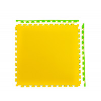 Будо-мат, 100x100 см, 20 мм DFC 12278 желто-зеленый