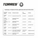 Перчатки вратарские Torres Junior FG0523606 черно-зеленый 75_75