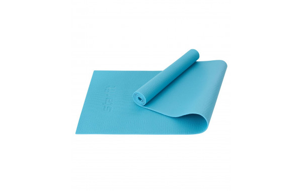 Коврик для йоги и фитнеса 183x61x0,6см Star Fit PVC FM-101 синий пастель 600_380