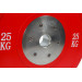 Диск соревновательный Stecter D50 мм 25 кг (красный) 2190 75_75