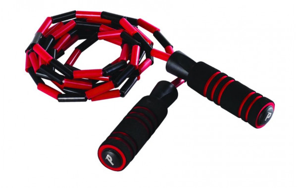 Скакалка скоростная в оплетке PRCTZ BEADED PLASTIC JUMP ROPE, 275 см PF2401 600_380