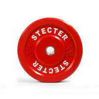 Диск тренировочный Stecter D50 мм 25 кг (красный) 2195