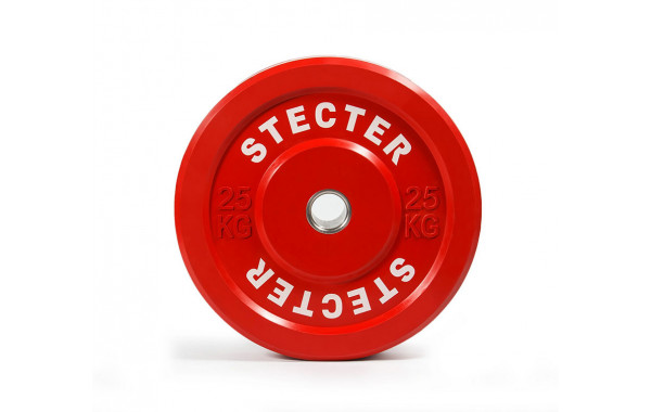 Диск тренировочный Stecter D50 мм 25 кг (красный) 2195 600_380