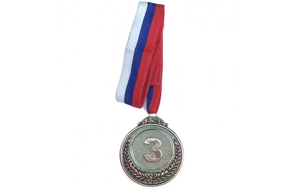 Медаль Sportex 3 место (d6,5 см, лента триколор в комплекте) F18525 600_380