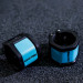 Олимпийские замки Live Pro Lite Barbell Collars LP8062 пара, черный\синий 75_75