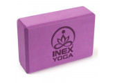 Блок для йоги Inex EVA 3" Yoga Block YGBK3-PL 23x15x7 см, сливовый
