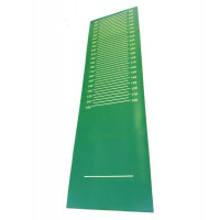 Дорожка для прыжков в длину с места с разметкой, для сдачи норматива (облегченная) Atlet GTO-3 зеленый