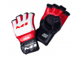 Перчатки для смешанных единоборств Clinch M1 Global Official Fight Gloves C688 бело-красно-черный