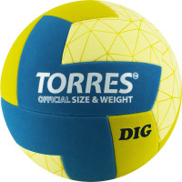 Мяч волейбольный Torres Dig V22145, р.5