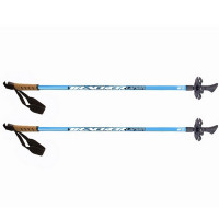Палки для скандинавской ходьбы l90-135см Larsen Tracker голубой
