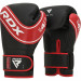 Перчатки детские RDX JBG-4R-6oz красный\черный 75_75