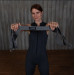 Ремень для йоги с металлическим карабином PRCTZ YOGA STRAP, серый PY7501 75_75