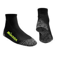 Носки для пляжного волейбола Mikasa MT951-0078, 85% нейлон, 15% эластан, черный