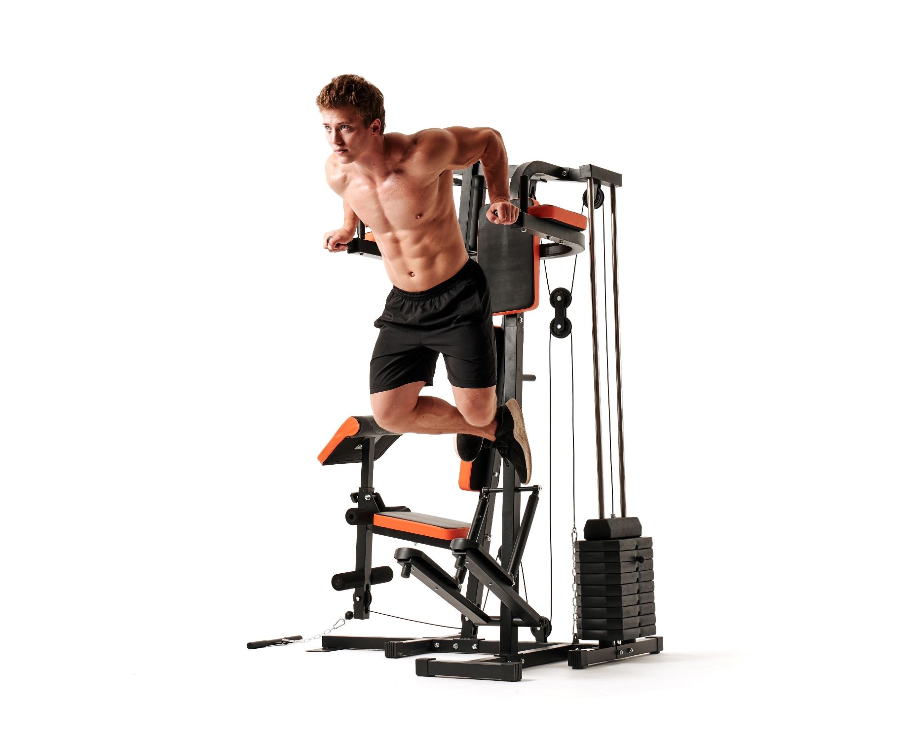 Силовой комплекс стек 60 кг DFC HomeGym D7002-60 1834_1500