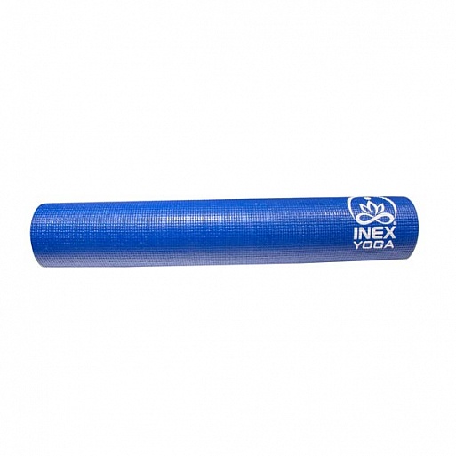 Коврик для йоги Inex Yoga Mat IN\RP-YM6\BL-06-RP, 170x60x0,6, синий 513_513