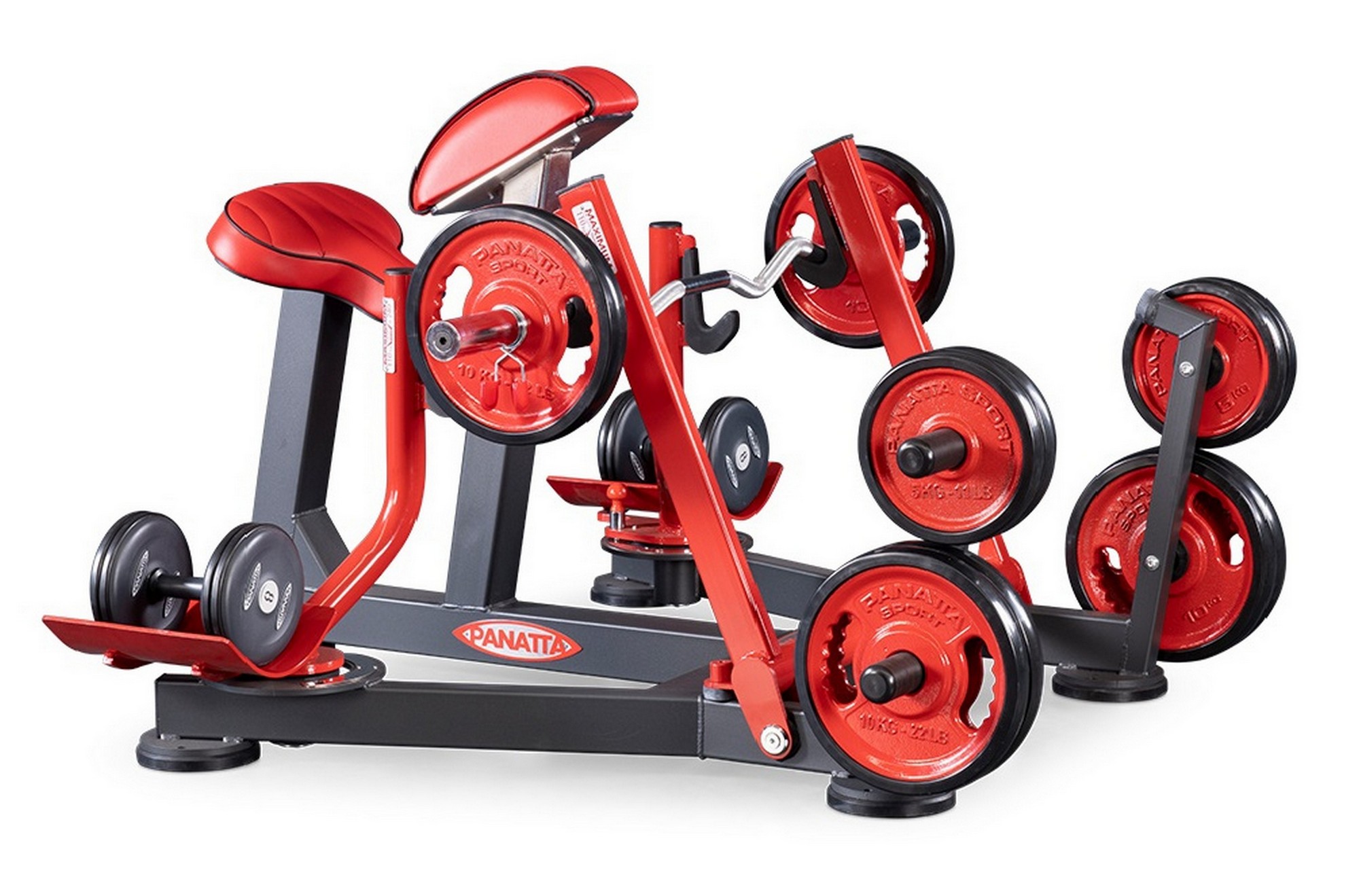 Бицепс с упором в грудь (скамья пастыря - preacher curl) Panatta 1FW512 2000_1319