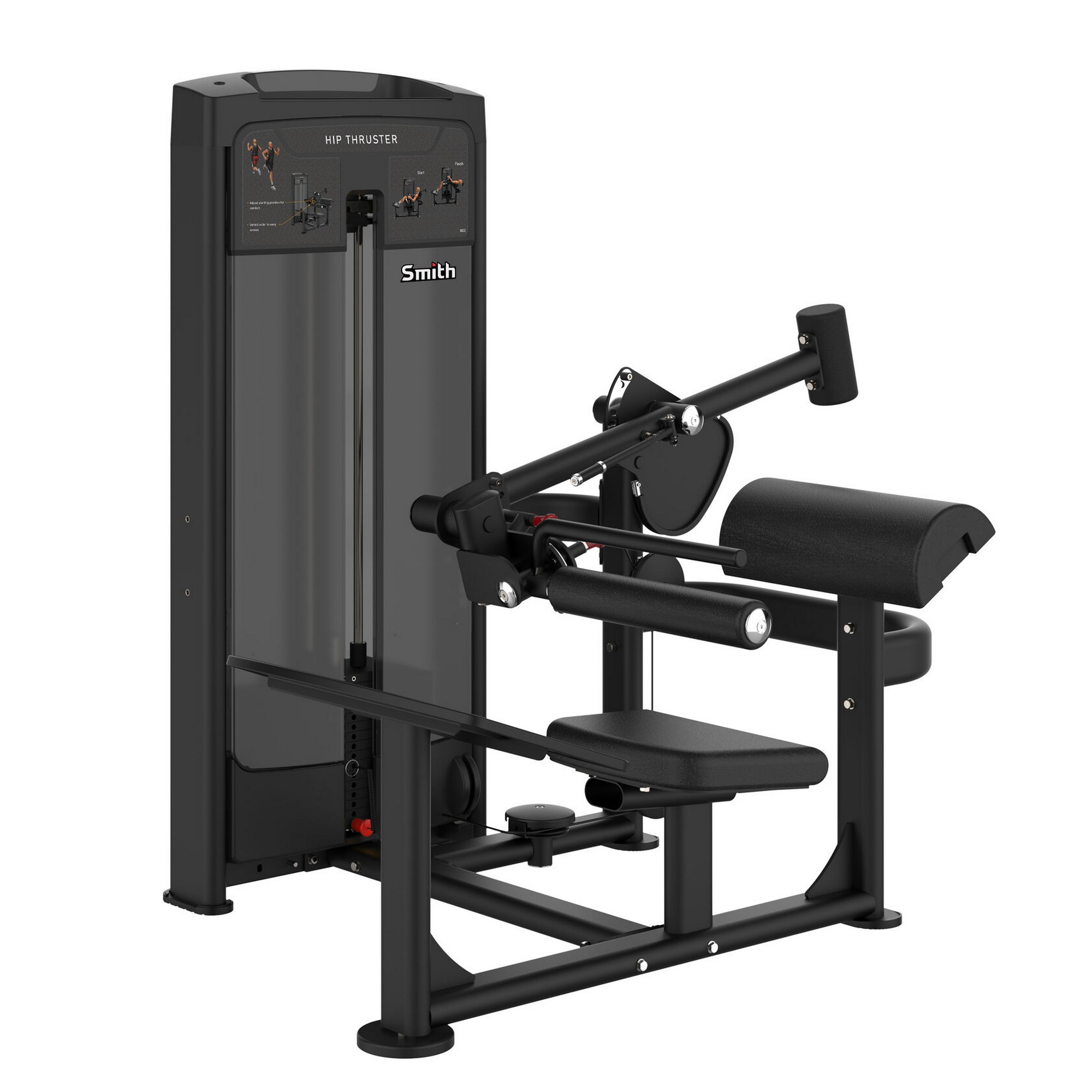 Ягодичный мост, стек 105кг Smith Fitness RE8022 2000_2000