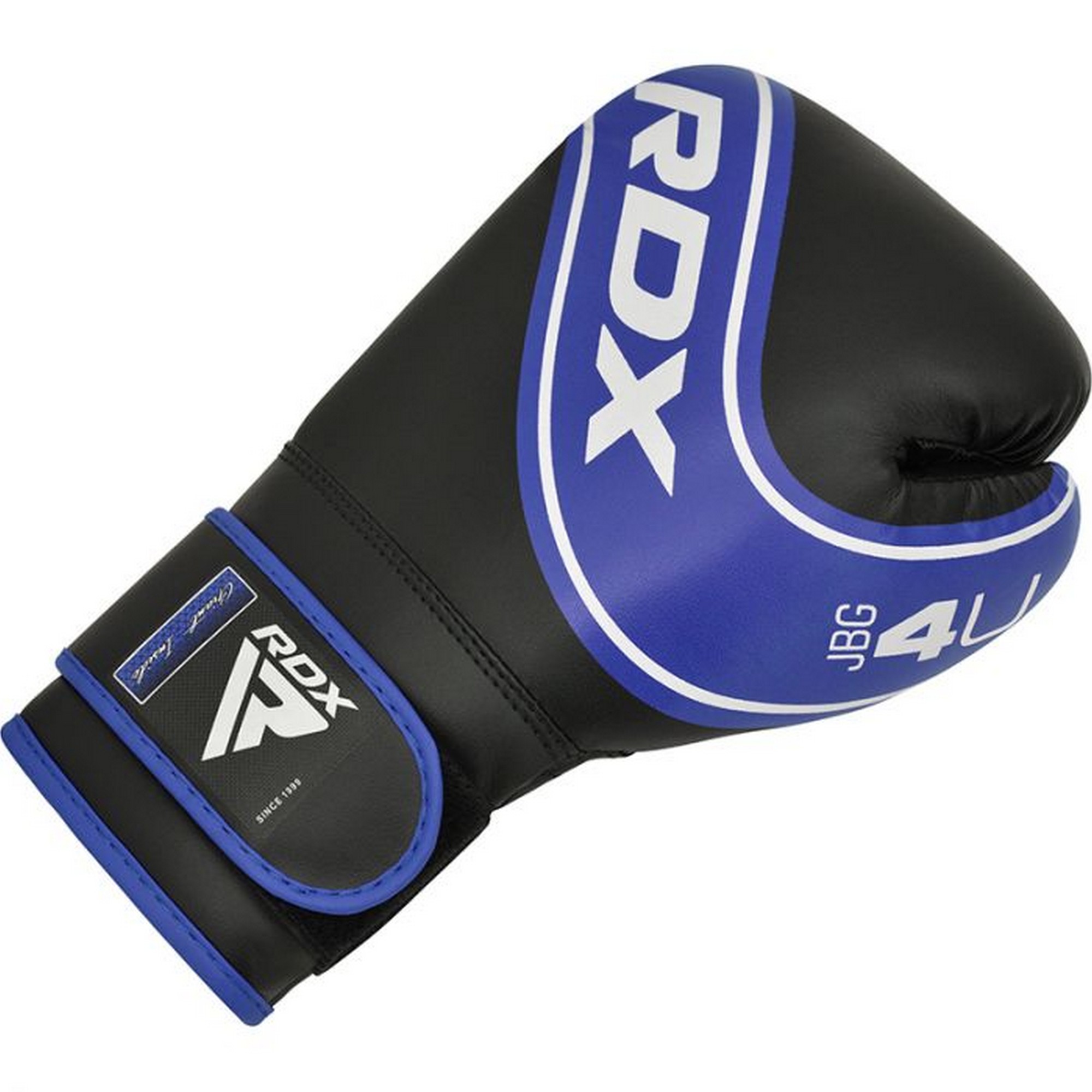 Перчатки детские RDX JBG-4U-6oz синий\черный 2000_2000