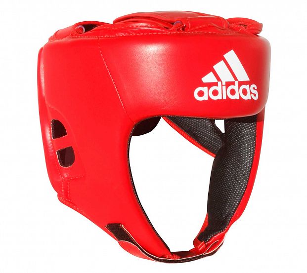 Шлем боксерский Adidas Hybrid 50 Head Guard adiH50HG красный 621_553