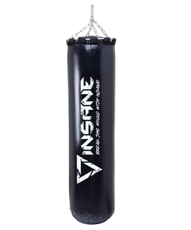 Мешок боксерский Insane PB-01, 50 см, 10 кг, тент, черный 665_800
