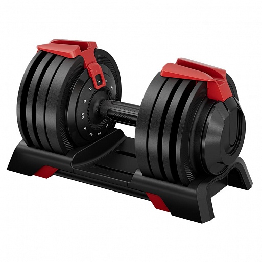 Наборная гантель Adjustable Dumbbell 3-24 кг Live Pro RUMF7070 513_513