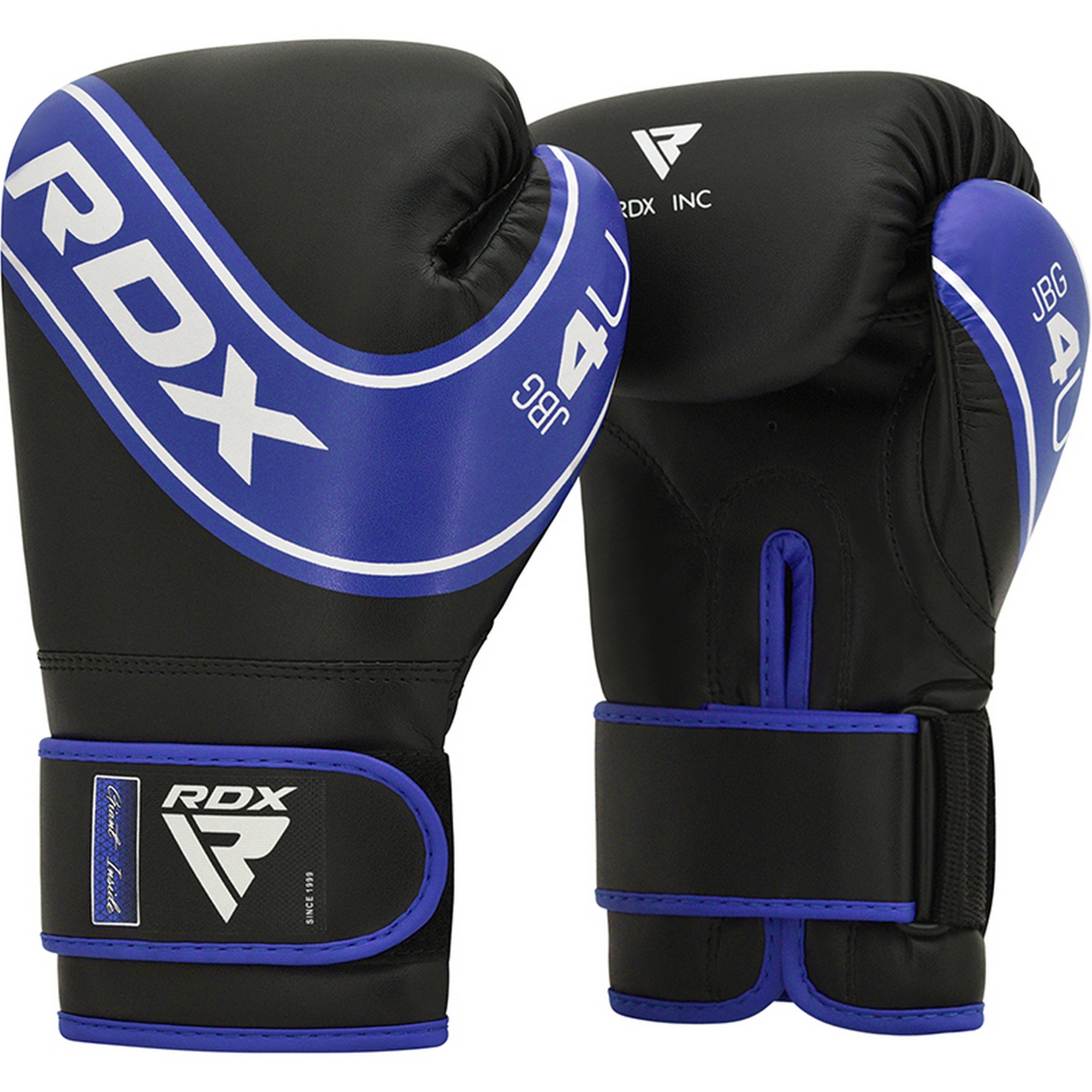 Перчатки детские RDX JBG-4U-6oz синий\черный 2000_2000