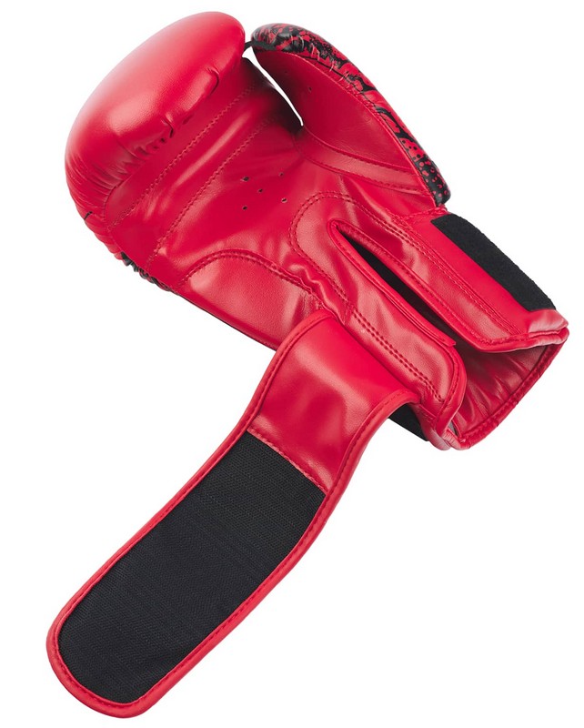 Перчатки боксерские 12 oz Insane ODIN, ПУ, красный 642_800
