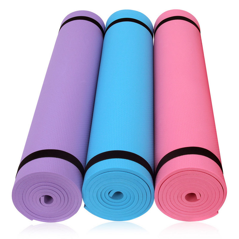 Коврик для йоги Sportex 173х61х0,3 см (фиолетовый) B32213 800_800