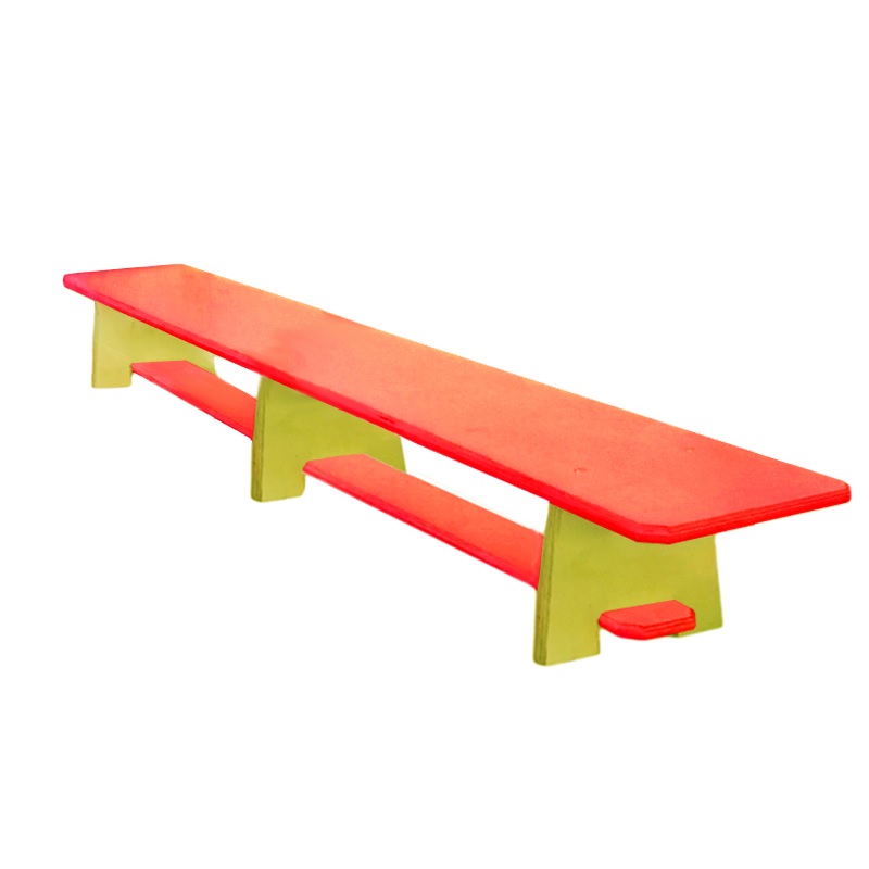 Скамейка для детского сада цветная 200 см Dinamika ZSO-002336 800_800