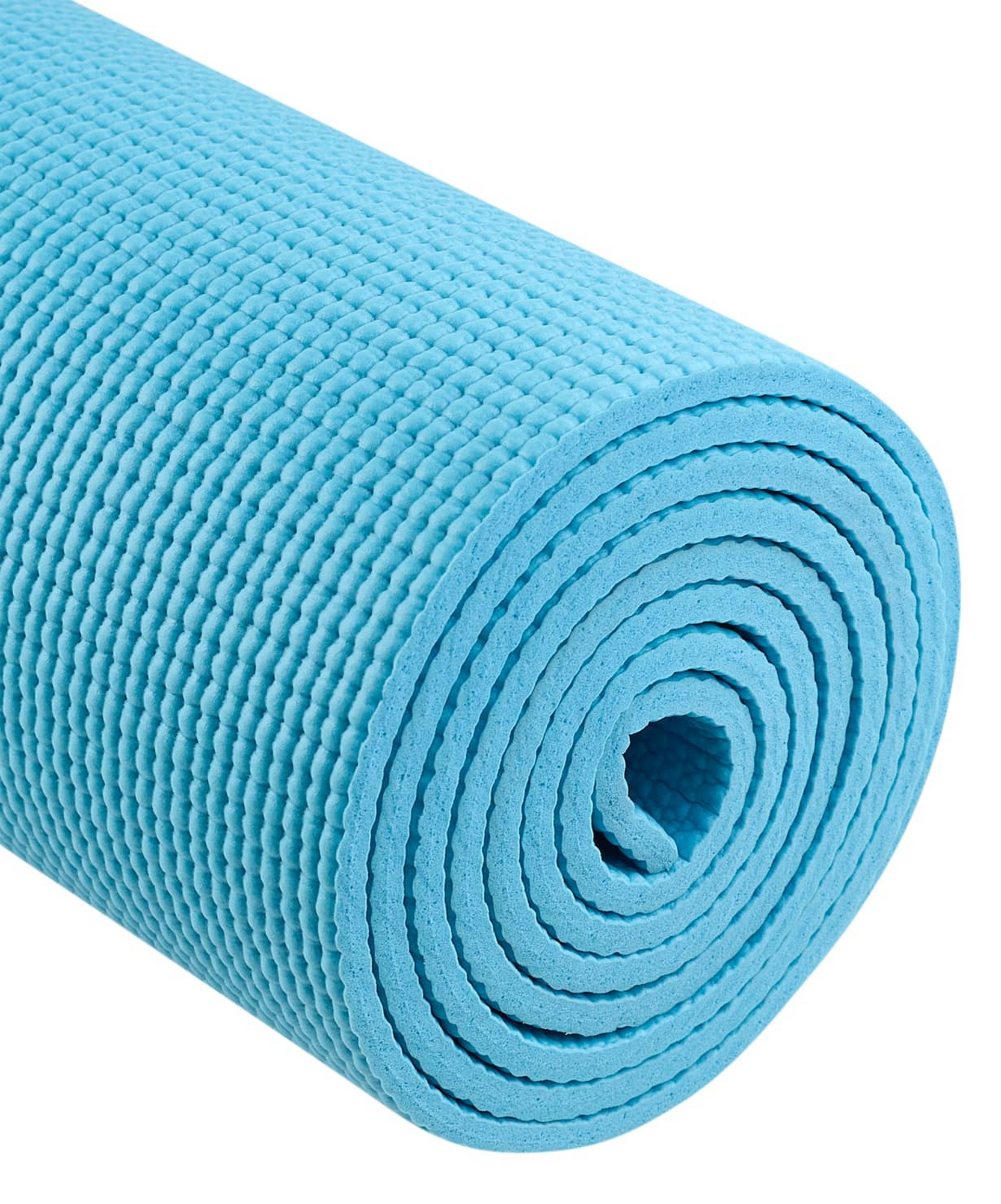 Коврик для йоги и фитнеса 183x61x0,6см Star Fit PVC FM-101 синий пастель 1664_2000