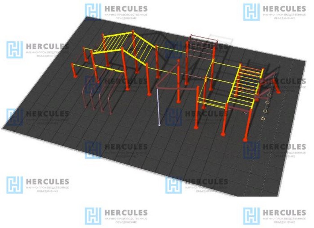 Большой парк Hercules W-2.0, 6015 для воркаута 1103_800